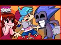 BOYFRIEND VS SONIC.EXE - Friday Night Funkin Animation