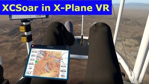 XCSoar in X-Plane VR