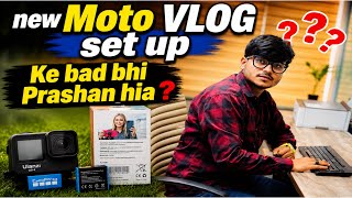 New Moto Vlog Setup 😍 But Ek Badi Problem! 😭