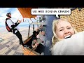 JUMPING OUT OF A HOT AIR BALLOON + CRASH LANDING!