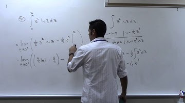2414 HW Solutions 6.6 Improper Integrals Part 3 of 3