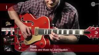 Video thumbnail of "Rise (Nunca Fallará) Lead Guitar Instructional Hillsong United"