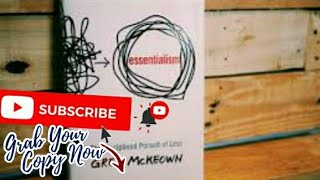 📚 Essentialism: The Disciplined Pursuit of Less by Greg McKeown