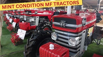 The Winchfield Court Farm tractor collection. Same Tractors at different Classic Tractor Shows.