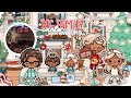*BIG FAMILY* winter evening routine! 𖦹 ̼ ᮫ 🎄🫧 ݁ ꔫ ࣪ ˖ *CHRISTMAS EVE💗* || VOICED 🎙️|| Toca World