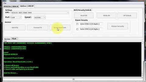 How to read flash Qmobile L106 spd6531e flash file  boot key is