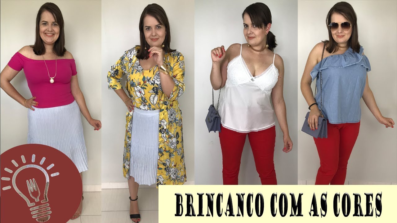 COMO COMBINAR CORES NOS LOOKS | Priscila Schulz - YouTube