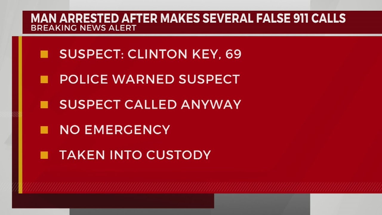 Man charged with making false 911 call - YouTube