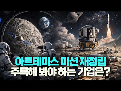 아르테미스 미션 재정립 주목해 봐야 하는 기업은?