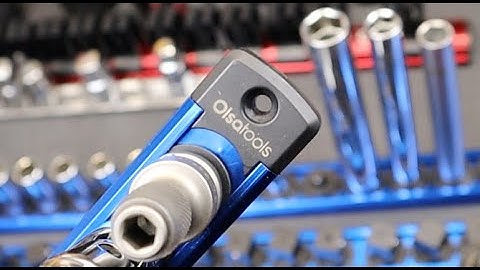 Olsa Tools Socket Rails: Affordable Organization with solid design and bright colors