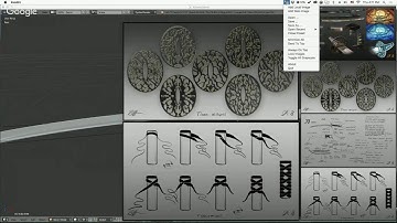 Modeling a Hi-Res Katana in Blender - Part 2