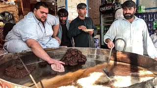 Adam Khan Special Chapli Kabab in Afghanistan | Afghani Chapli Kabab | Adam Khan Kababi