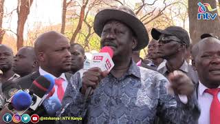 Raila Odinga attends Bunge la Wananchi at Jevanjee Gardens, Nairobi