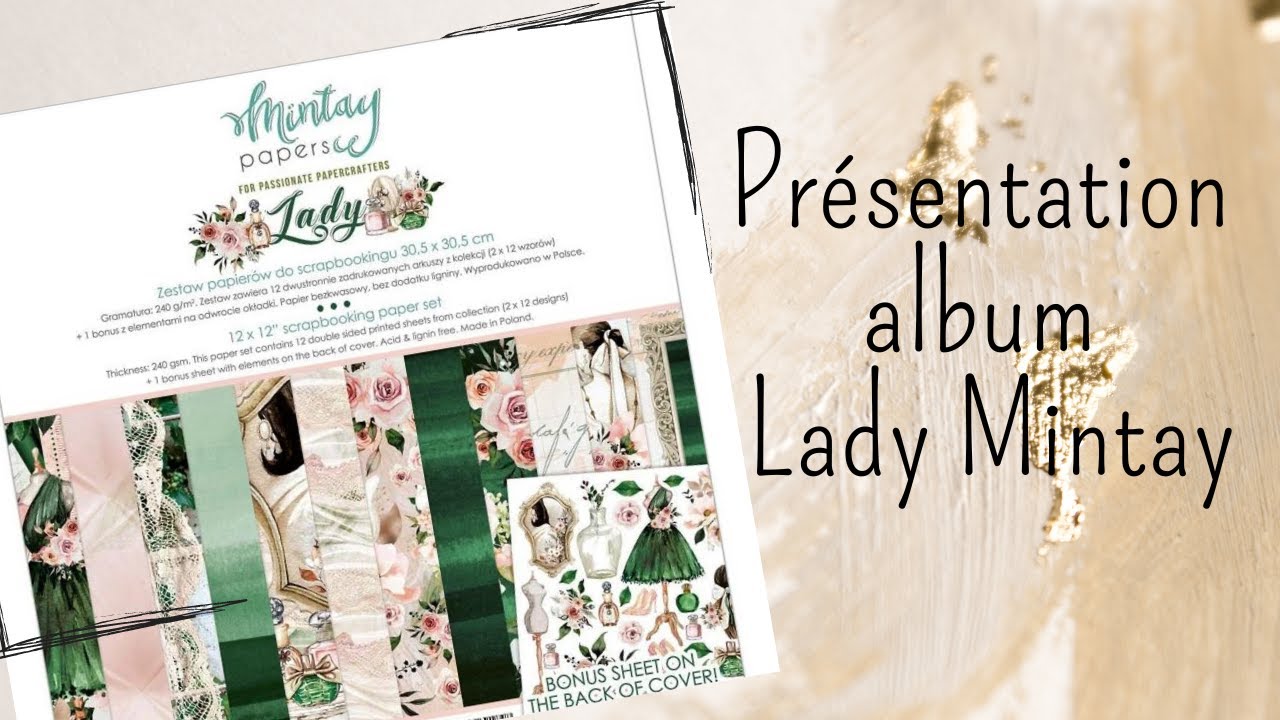 Présentation album ❤ LADY MINTAY PAPERS ❤