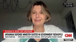 Anti-Corruption Action Center Cofounder Daria Kaleniuk reacts to Ukraine's leadership changes