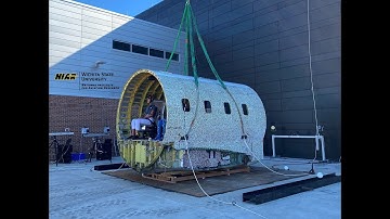 WSU-NIAR AVET Full-scale Fuselage Drop Test