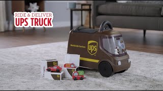 Ride &amp; Deliver UPS® Truck | Radio Flyer