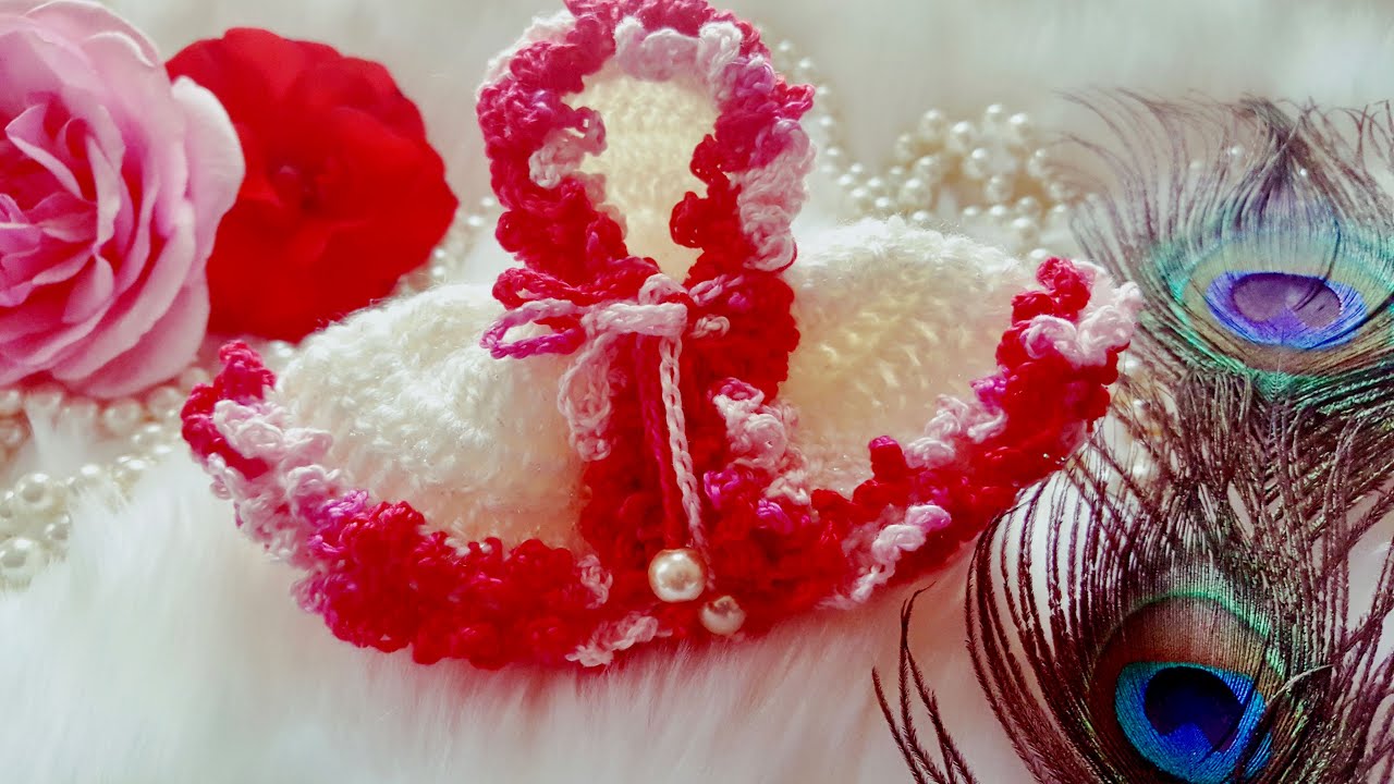 Crochet Hoodie Style Poncho for Laddu Gopal | Bal Gopal | Kanhaji Crochet Dress | Hari Kripa Crochet