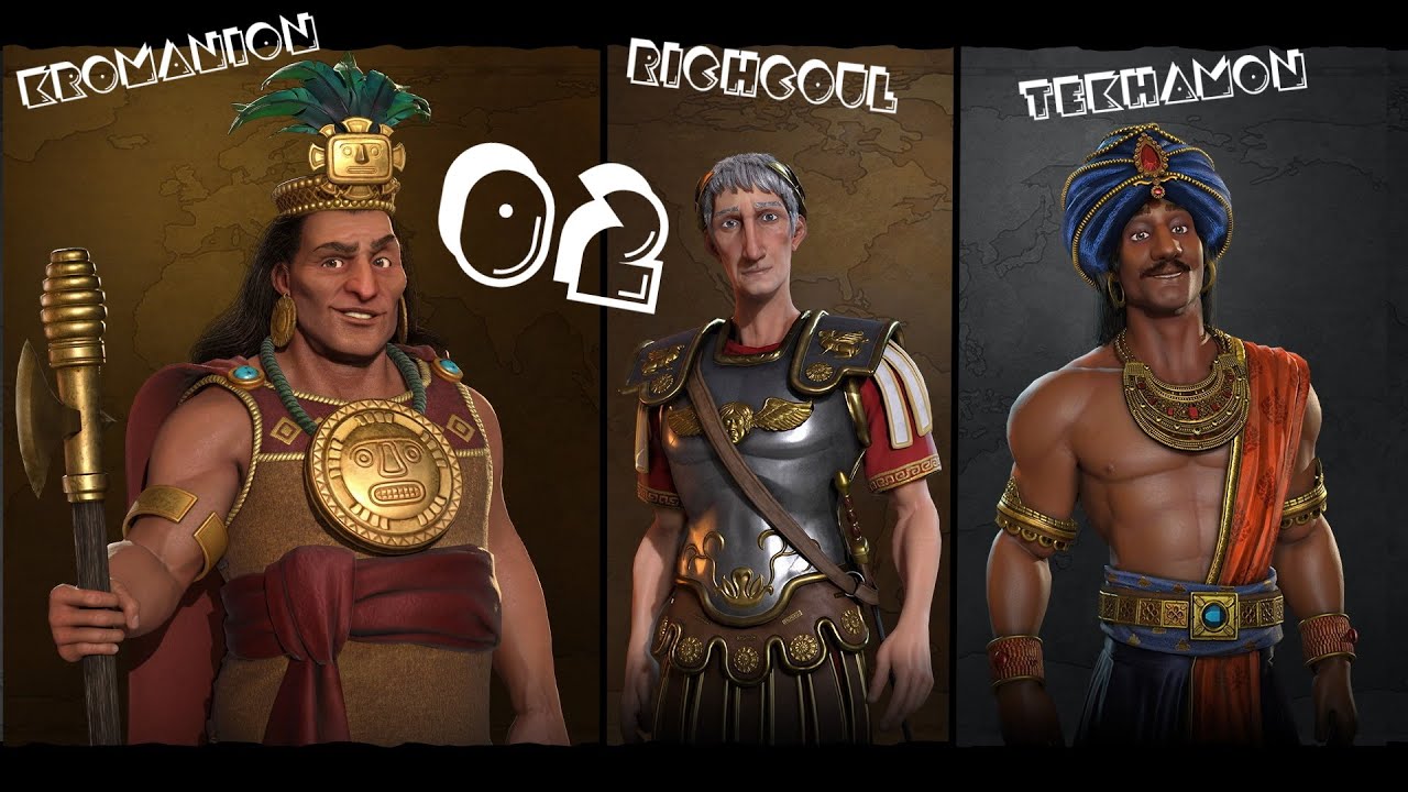 Civ 6 Multi [FR] #02 - Kromanion en guerre !