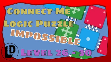 Connect Me - Logic Puzzle Impossible Level 26 - 30 Solution