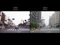 平成2年と令和６年の白山通り～不忍通り シンクロ比較　Hakusan and Sengoku Area - Tokyo 1990 vs. 2024 Synchronized Video