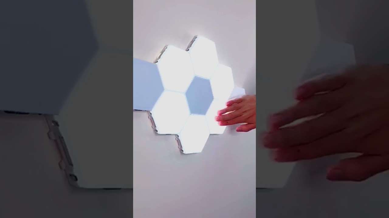 3Decor Quantum – Умный Модульный Светильник! Сенсор, LED, Стильные Соты 🌟