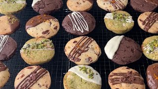 Hamuru Yap Buzluğa At Tek Hamurdan 4 Çeşi̇t Kurabi̇ye