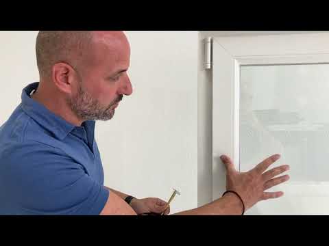 Vídeo: Como ajustar janelas de plástico: instruções de solução de problemas