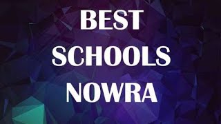 Schools around Nowra, Australia