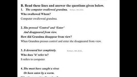 Class:7_Term:1_Poem:1_The Computer Swallowed Grandma