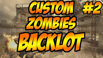 Custom Zombies: "Backlot" Pt2 (COD4 Remake Challenge Map!)