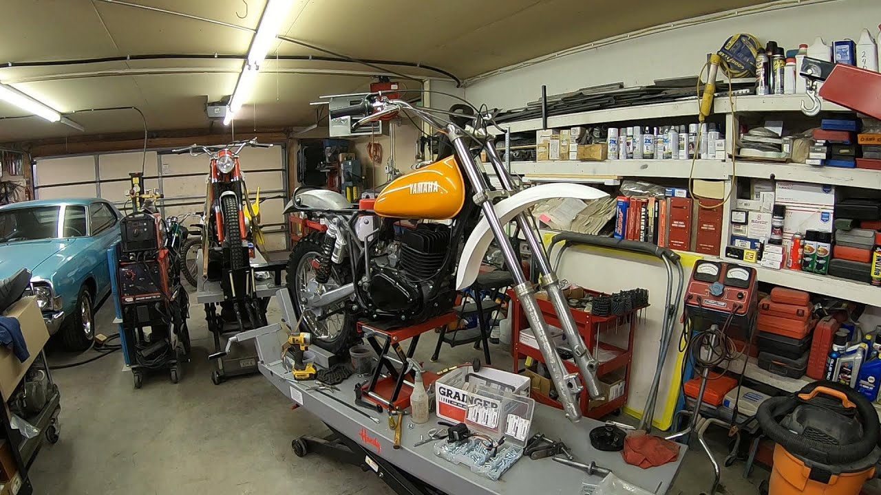 Yamaha 250MX air box fabrication