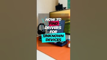 How to find drivers for unknown devices in device manager #pctip #update #windows #shorts #pc