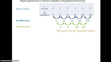 Features in Numeric Models of Exponential Functions