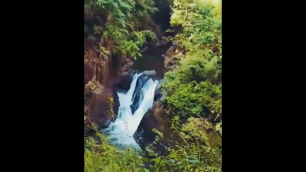 bandari falls visit once when u came to Garo hills