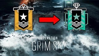 Grim Sky Diamond : Ranked Highlights - Rainbow Six Siege Gameplay