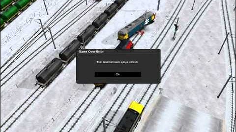 crashing the class 47 in railworks