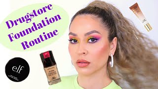 Flawless Drugstore Foundation Routine