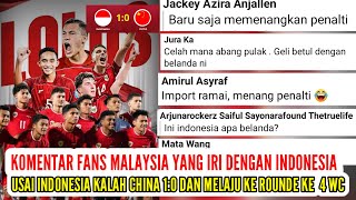Komentar Iri Fans Malaysia Usai Timnas Indonesia Kalahkan China Dan Berhak Melaju Ke Rounde Ke 4 Qwc