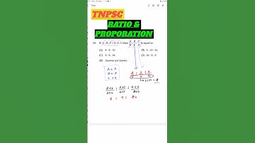 TNPSC GROUP 2/2A | RATIO AND PROPORTION | PREVIOUS YEAR QUESTIONS | #tnpscgroup2 #tnpscexam #shorts