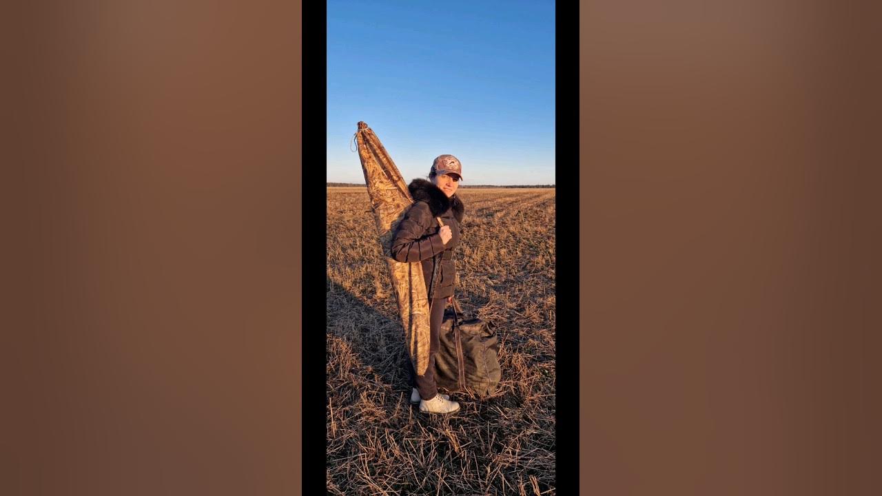 Лучший скрадок на гуся. - YouTube