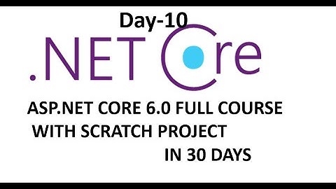 Learn ASP.NET Core 6.0 - Full Course for Beginners[Tutorial] in Hindi | Day-10