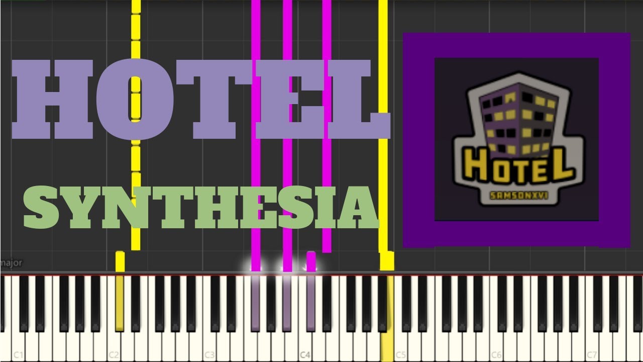 Roblox Hotel Theme In Synthesia Youtube - roblox hotel music