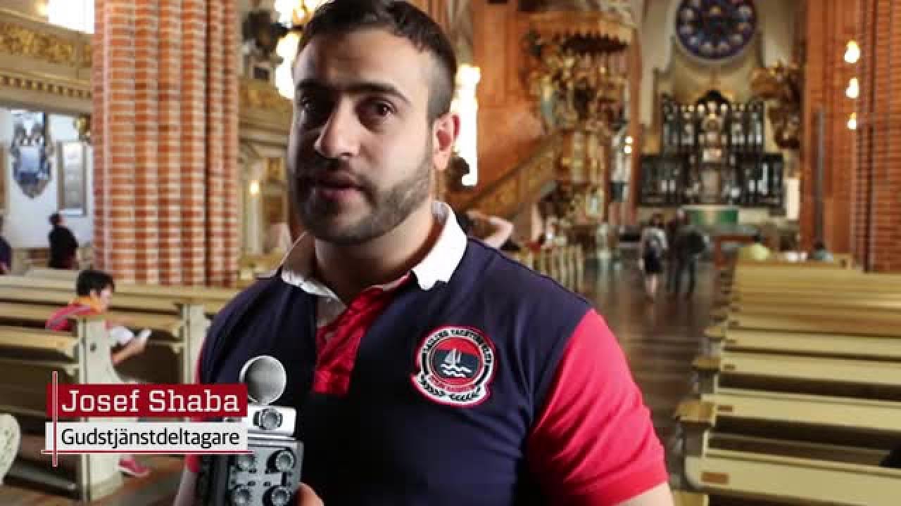 Se några av reaktionerna efter dialogen under högmässan i Storkyrkan.