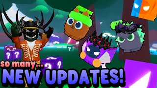 SO MANY NEW UPDATES IN ROBLOX LUCKY BLOCK LEGENDS!