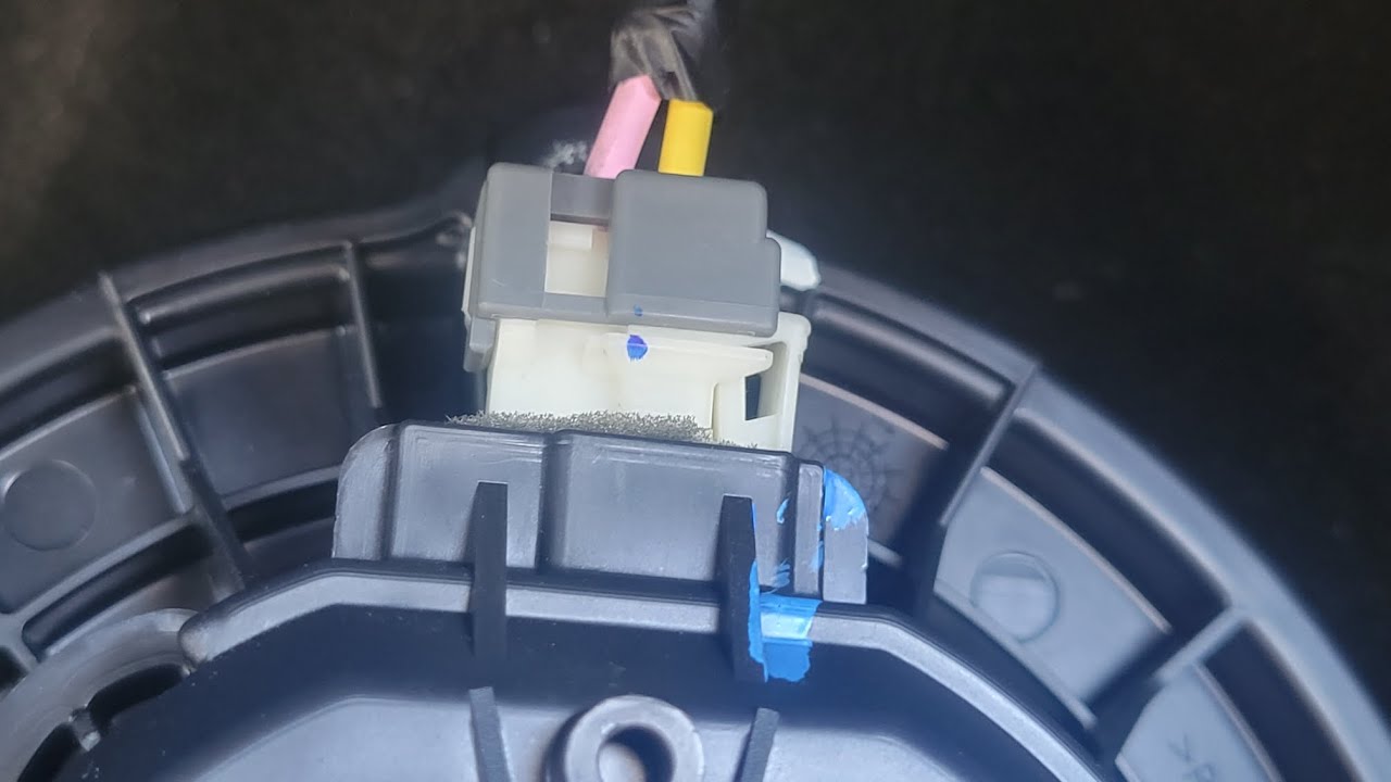 2015 Kia Optima blower motor plug removal YouTube