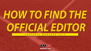 How to install Football Manager 15 Editor