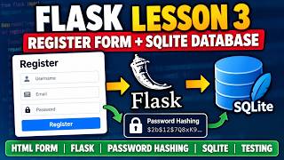 Flask 3 - Adding a register route to your flask app and Testing it for Occupational Specialism