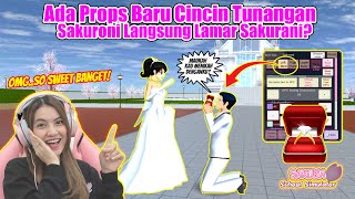 ADA PROPS CINCIN KAWIN?? SAKURONI & SAKURANI JADI BISA MENIKAH?? SAKURA SCHOOL SIMULATOR - PART 606