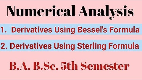 Numerical Differentiation | Chapter 06 Introduction | Numerical Analysis | Lucky Yadav
